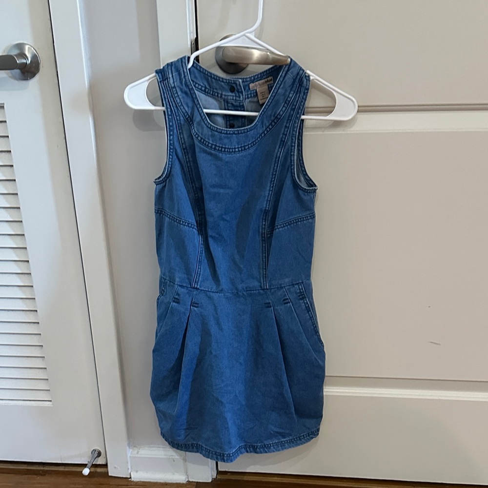 H&M Women's Blue Denim Mini Dress